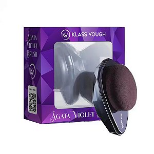Pincel Ágata Violet para Pó e Base – CB-10 | Klass Vough