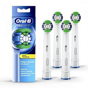 Refil Escova Elétrica Precision Clean 4un - Oral-B