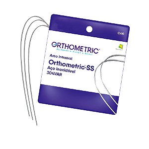 Arco de Aço CrNi Retangular – Orthometric