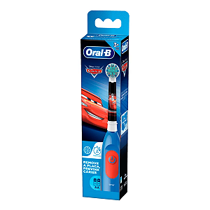 Escova Dental Elétrica Kids Carros Pilha - Oral-B
