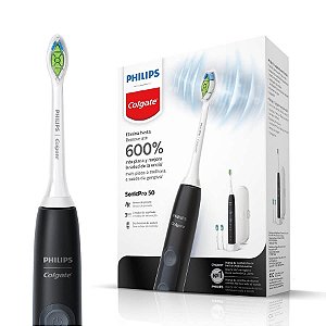 Escova Dental Elétrica Sonicpro 50 Philips Bivolt - Colgate