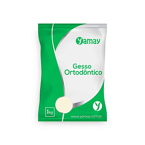 Gesso Ortodôntico Branco 1Kg - Yamay