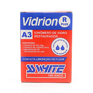 Ionômero De Vidro Restaurador Vidrion R Plus Pó A3 - SSWhite