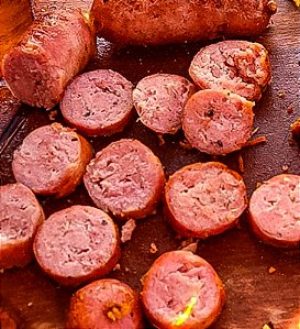 Linguiça Artesanal Suína Apimentada Supremo- 500g