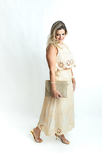 Conjunto Grazy Saia e Cropped