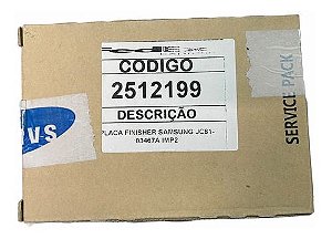 Jc81-03467a Placa Finisher Samsung Scx6345