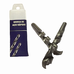 Broca de Aço Rápido HSS - 5.0mm - 10 unidades