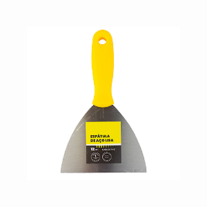 Espatula Aço Inox 12cm com Cabo PVC