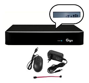 Nvr 10 Canais Ip 4k Giga Gs0384 Detecção De Faces E Humanos 110v/220v