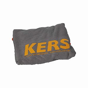 TOALHA DE SECAGEM KERS TWIST CINZA 90 X 60 600 GSM