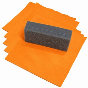 DETAILER APLICADOR DE COATING SUEDE 8cm x 8cm