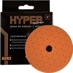 KERS BOINA DE ESPUMA HYPER 6" LARANJA MEDIA