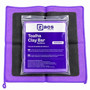 ZACS TOALHA CLAY BAR