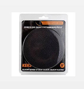 KERS DISCO CLAYBAR DE DESCONTAMINACAO MEDIA 5" COM VELCRO