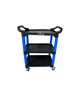STG CARRINHO 3 BANDEJAS AZUL