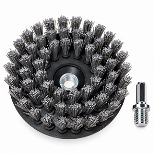 KERS ESCOVA ROTATIVA CS CAR SEAT 2 EM 1 MEDIA 5" FURADEIRA E POLITRIZ