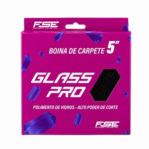 BOINA DE CARPETE 5" GLASS PRO