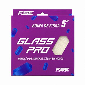 BOINA DE FIBRA 5" GLASS PRO
