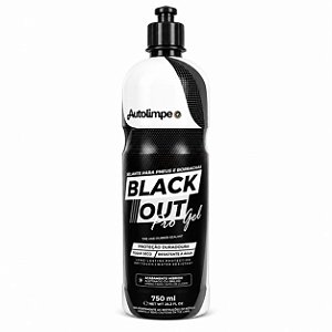 AUTOLIMPE BLACKOUT PRO GEL - SELANTE DE BORRACHAS 750ML