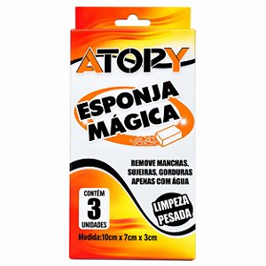 ATOPY ESPONJA MAGICA MELANINA JG 3 UND