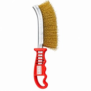ATOPY ESCOVA ACO MANUAL CB PLASTICO 23CM