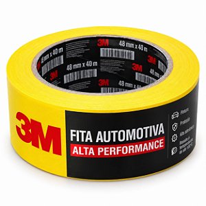 3M FITA CREPE 48X40M AMARELA ALTA PERFORMANCE