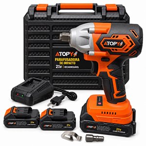 ATOPY PARAFUSADEIRA IMPACTO 2.0AH 21V BIVOLT