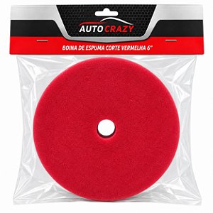 AUTOCRAZY BOINA DE ESPUMA CORTE VERMELHO 6