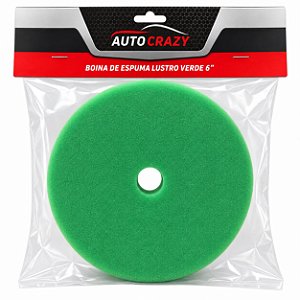 AUTOCRAZY BOINA DE ESPUMA LUSTRO VERDE 6 POL