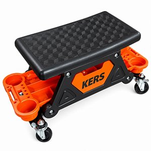KERS BANCO COM RODIZIOS 360 PROFISSIONAL LOWRIDER STOOL 130KG PARA DETALHAMENTO
