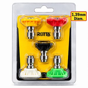 ROTTA 376 KIT 5 BICOS P/ LAVADORA 1,39MM DIAMENTRO