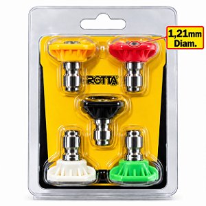 ROTTA 376 KIT 5 BICOS P/ LAVADORA 1,21MM DIAMETRO