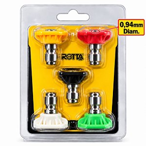 ROTTA 376 KIT 5 BICOS P/ LAVADORA 0,94 MM DIAMETRO