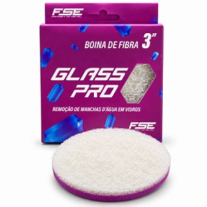 SOFT99 BOINA GLASS PRO DE FIBRA REMOÇAÃO DE MANCHAS 3"