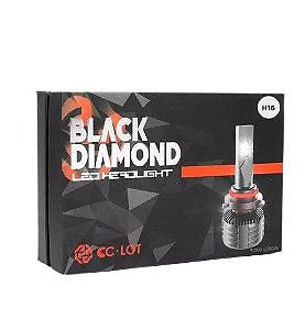 KIT LED H16 BLACK DIAMOND