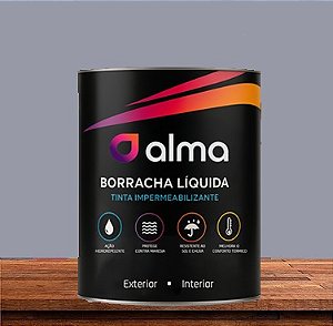 Tinta Borracha Líquida 18kg - Alma Tintas COR NÉVOA
