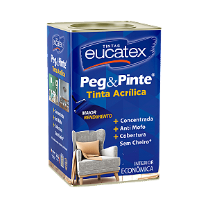 Peg & Pinte Tinta Acrílica Econômica - Eucatex