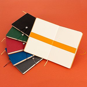 Caderno tipo Moleskine Liborne