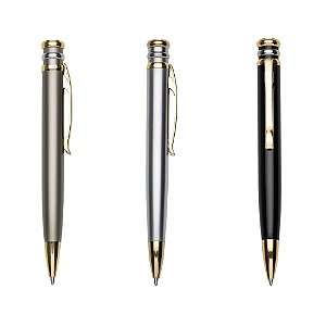 Caneta Metal Clip Doré