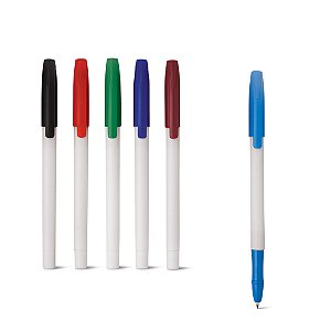 Caneta de Plástico com Acabamento Fosco Taastrup