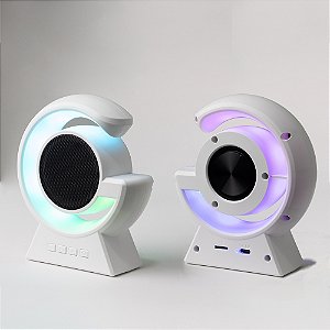 Caixa de Som com Luminária Loredo