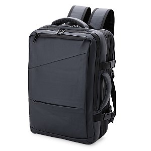 Mochila Expansível  Couro Sintético 36 Litros Relaxa