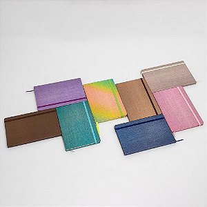 Caderno A5 com Capa de Poliéster Boreal
