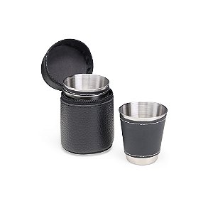 Kit Copo Inox 50ml 4 Peças Tulsa