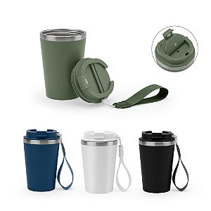 Copo de viagem compacto em aço inox Compacto One