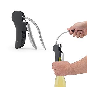 Saca-rolhas em ABS e zinco Sommelier