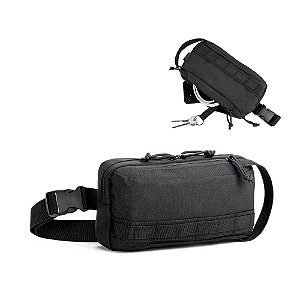 Pochete em poliéster reciclado Urban Eco