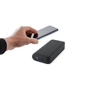 Bateria portátil com carregador por indução