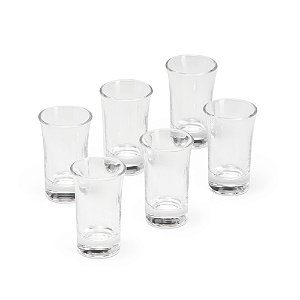 Kit Copo Vidro 50ml 6 Peças Toronto