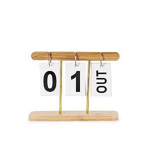 Calendário Permanente Bambu Amazonas